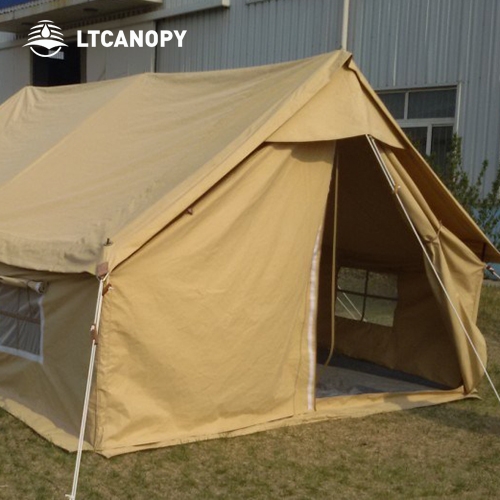棕色有机硅布帆布篷布帐篷